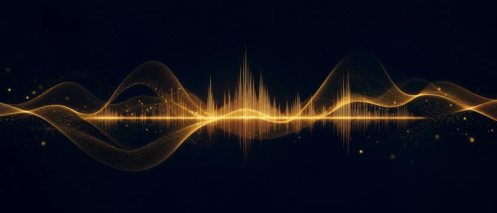 Abstrakcyjna fala dźwiękowa - YAOI produkcja muzyczna