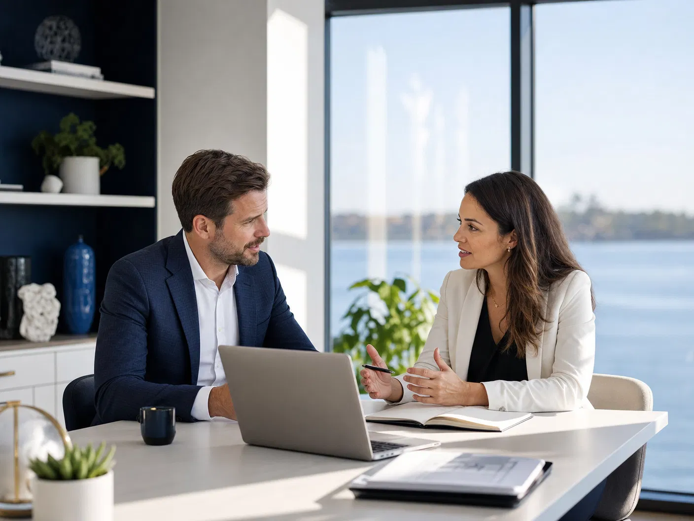Consulting team at work