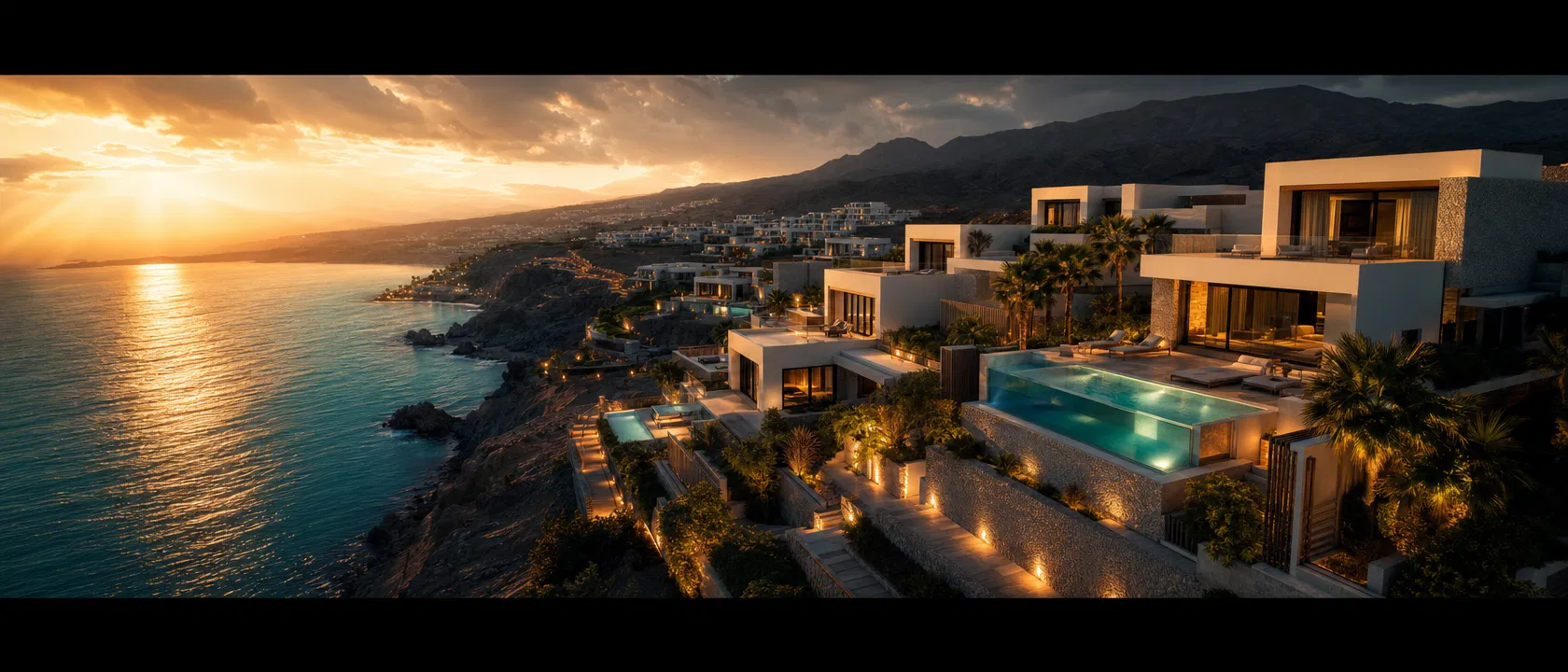Luxury real estate development on the Red Sea coast