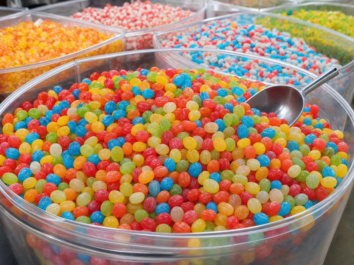 Bulk hard candy