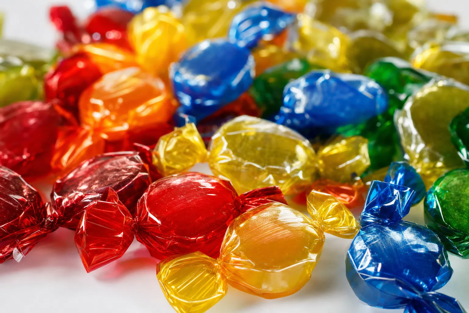 Wrapped hard candies
