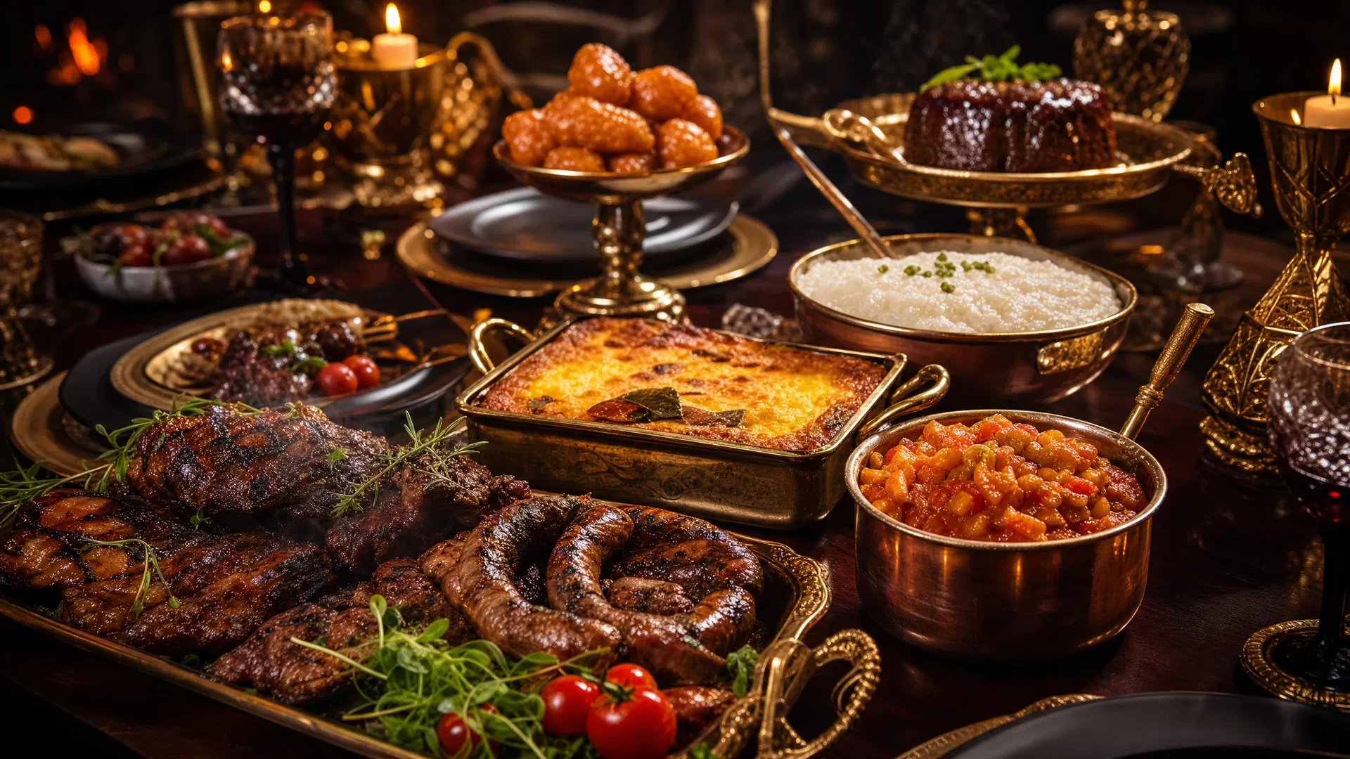 South African Catering Spread