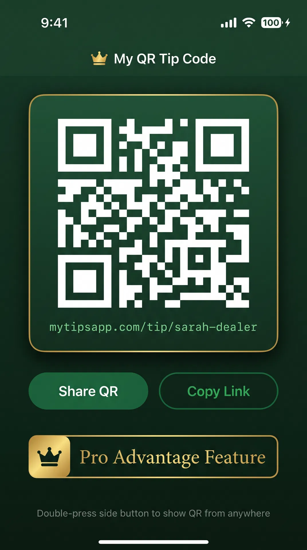 QR Tip Code