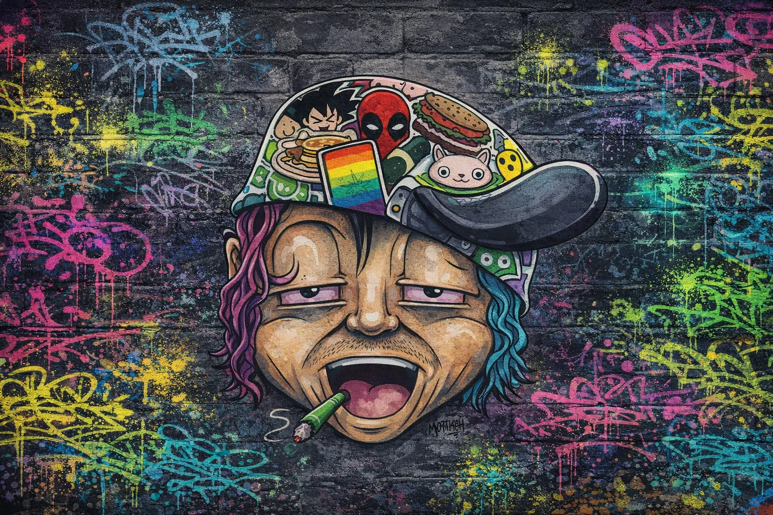 graffiti wall