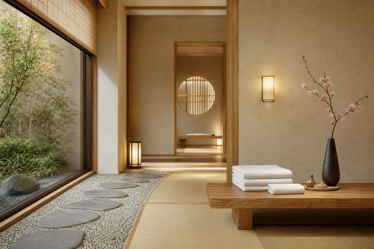 Cherry Blossom Massage interior