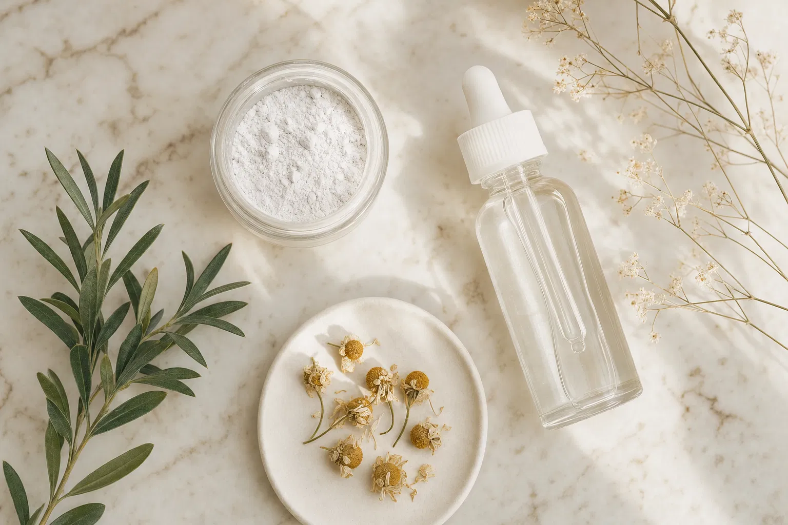 Ingredienser til rosacea-hudpleje