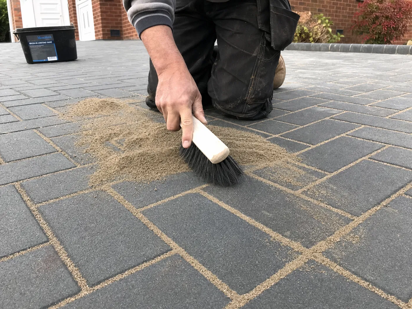 Professional driveway repair and repointing