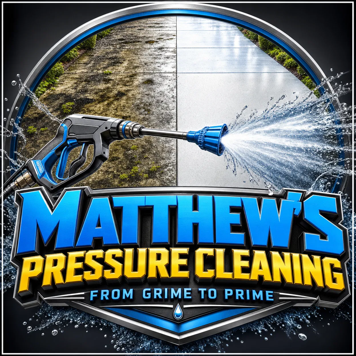 Matthews Pressure Cleaning Logo