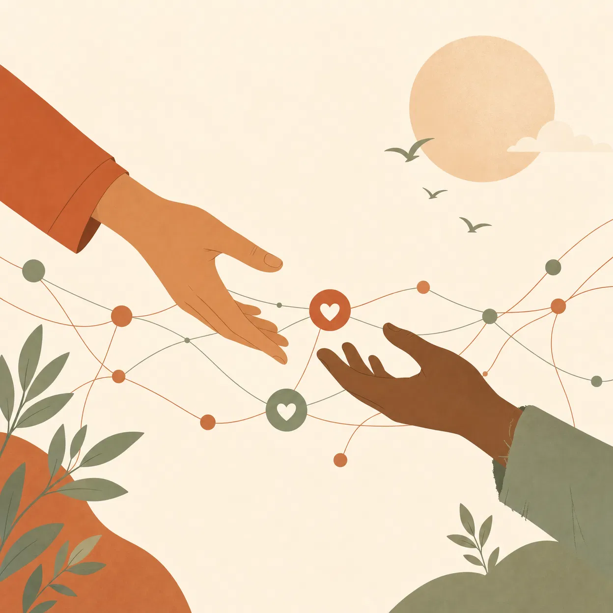 Connection illustration