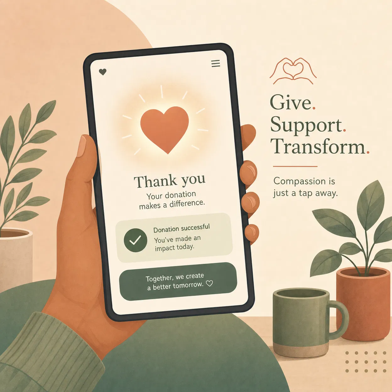 Donor flow illustration