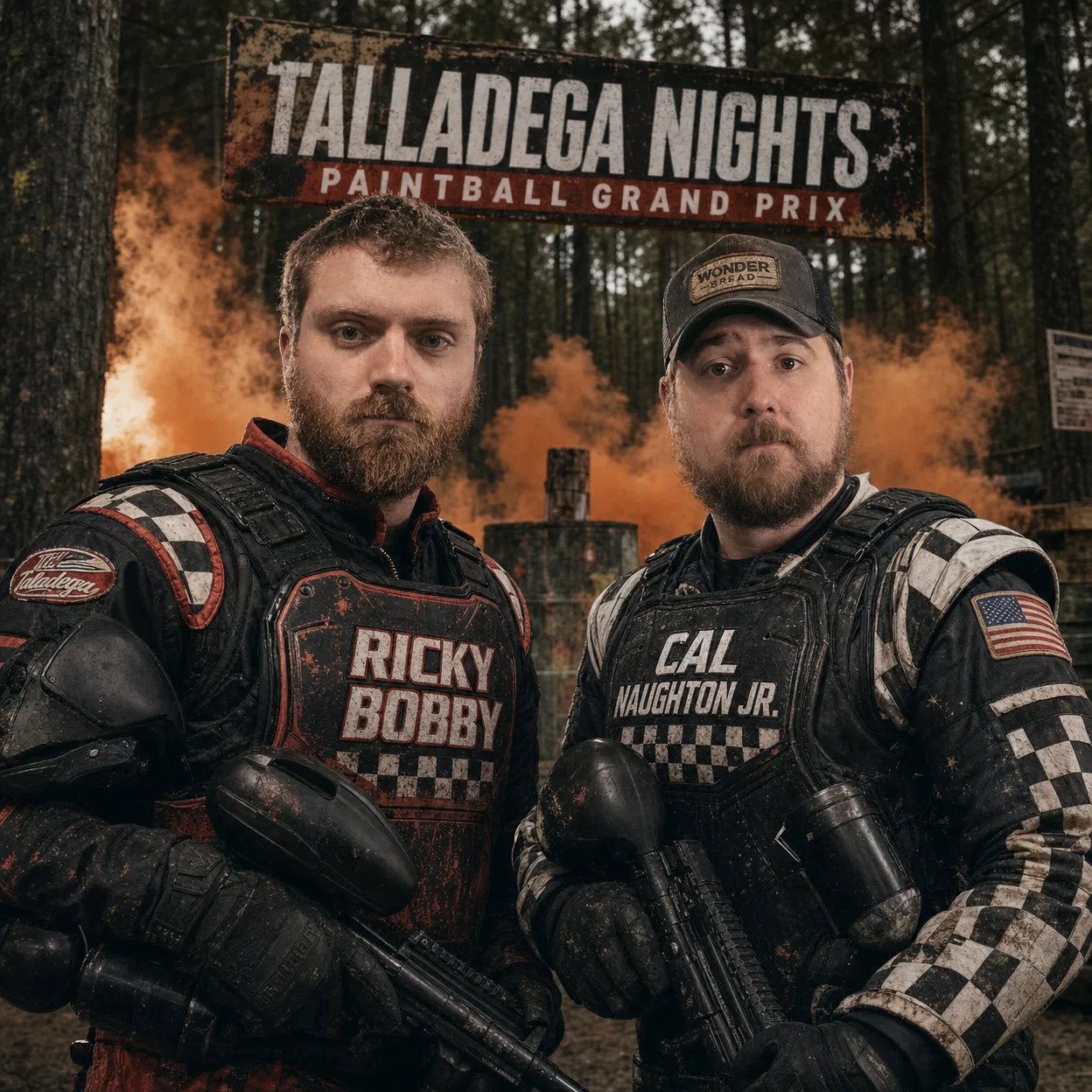 Ricky Bobby and Cal Naughton Jr