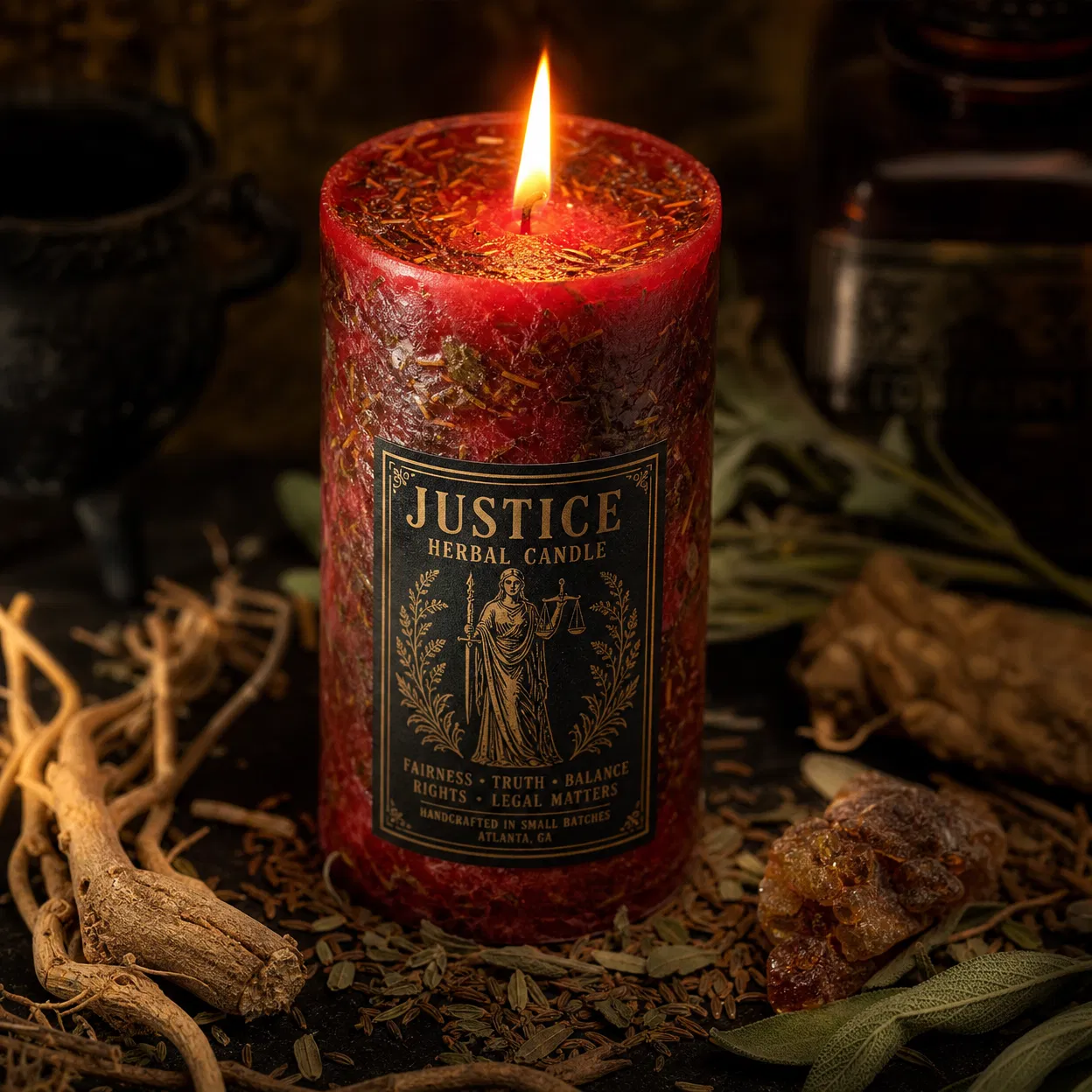Court Case Candle