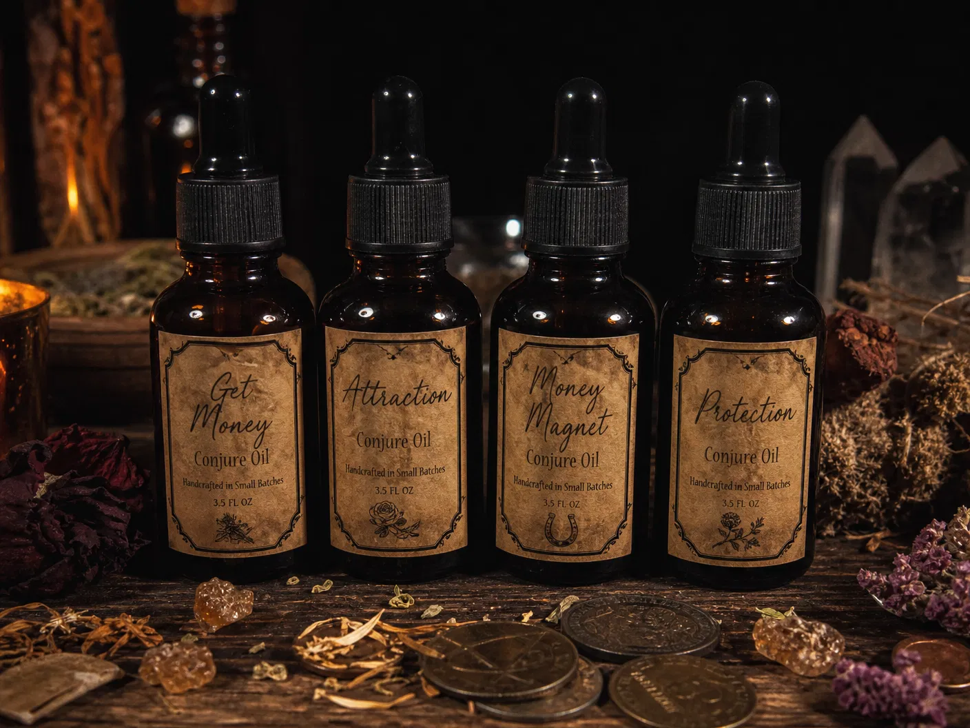 Hoodoo Conjure Oils