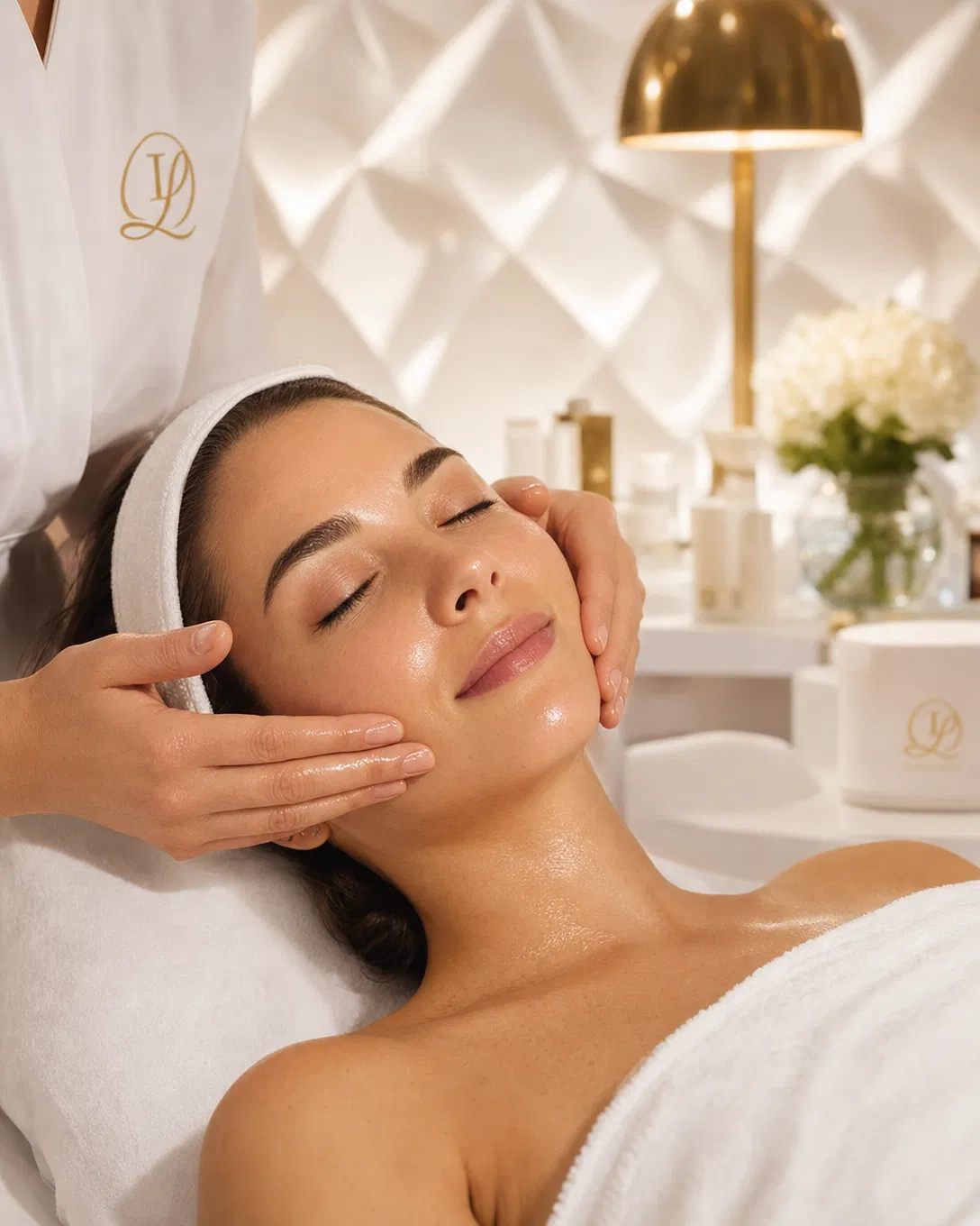 Luxury facial treatment at Monica Beauty LLC