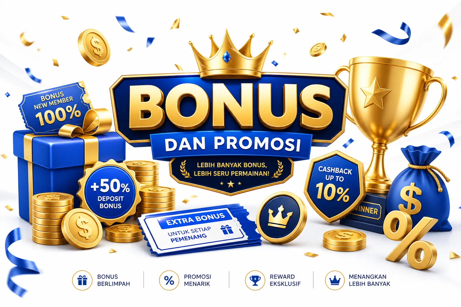 Bonus Melimpah Setiap Hari