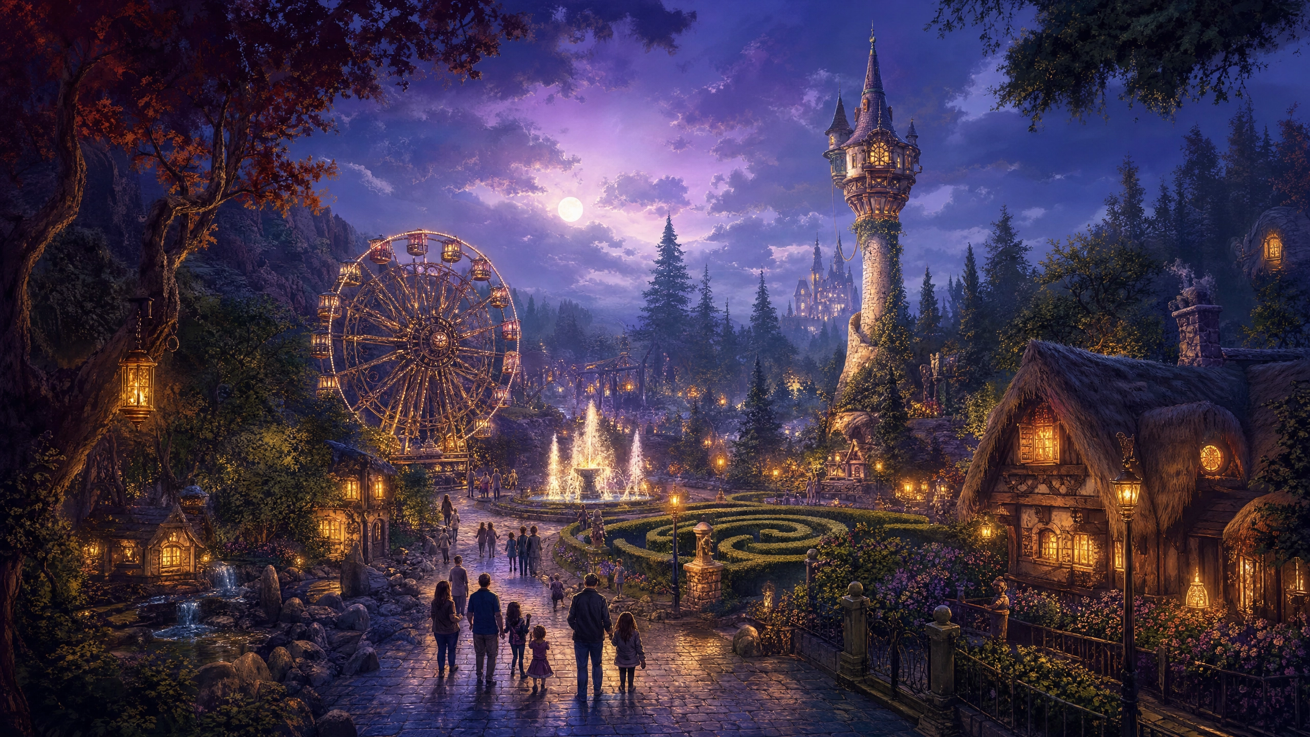 Europe - Fairytale Forest concept art