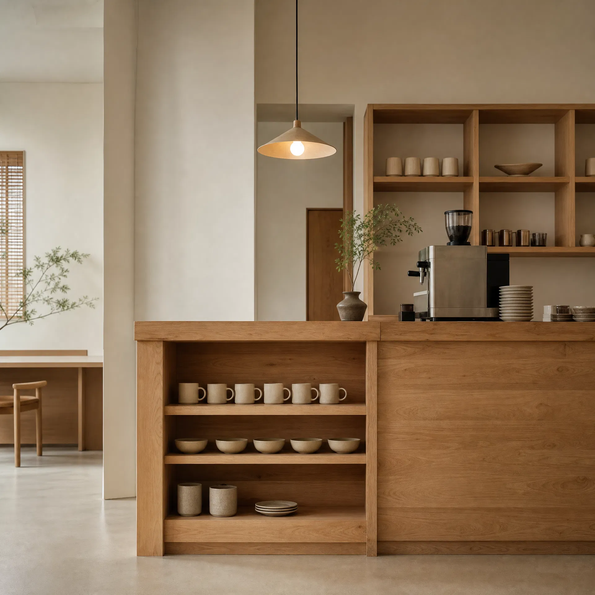 Cafe Service Counter