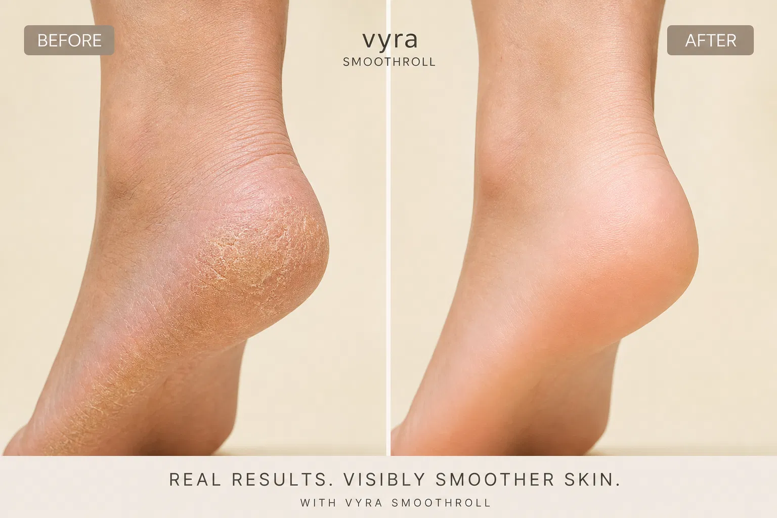 Before and After Results with Vyra SmoothRoll