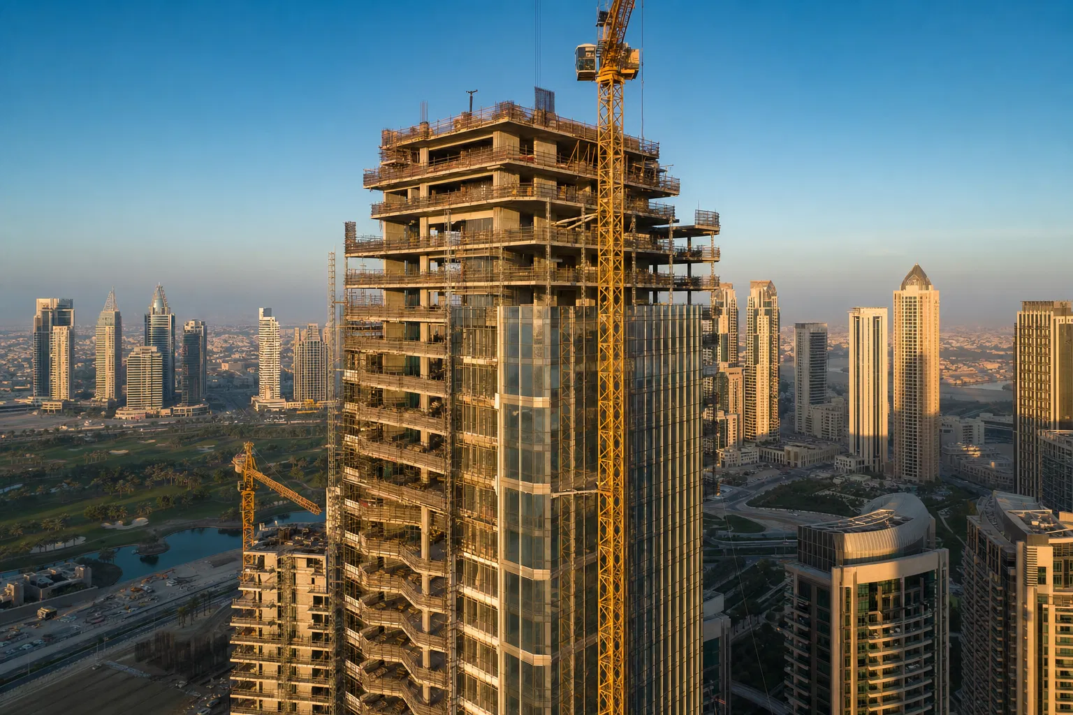 Dubai off-plan construction