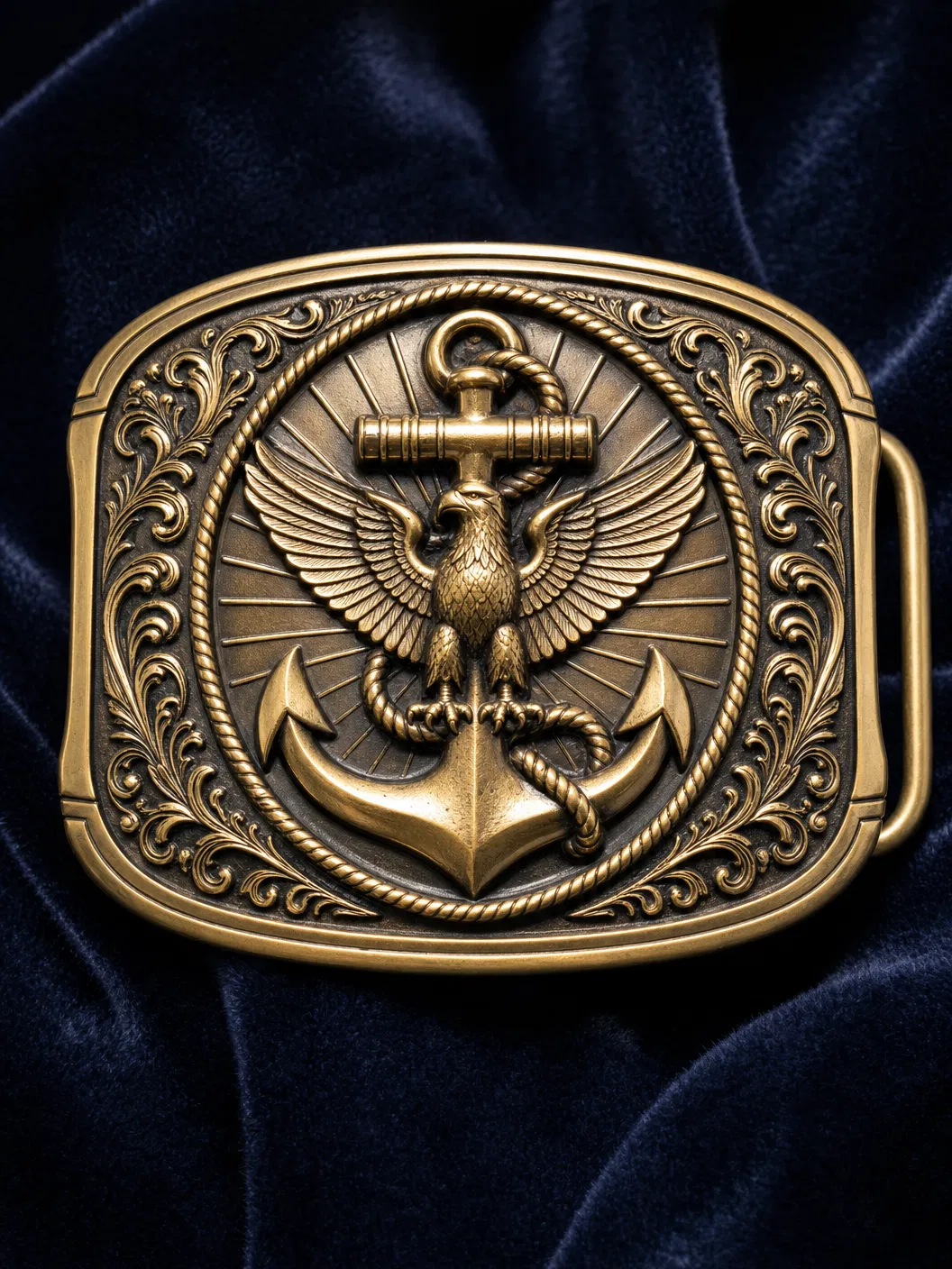 Eagle & Anchor Buckle