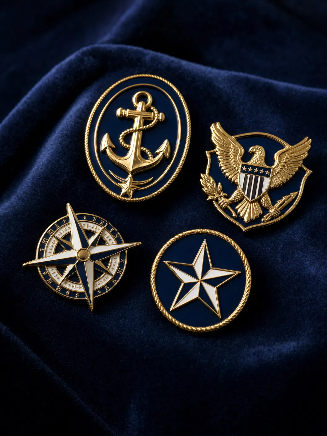 Anchor Pin — Gold
