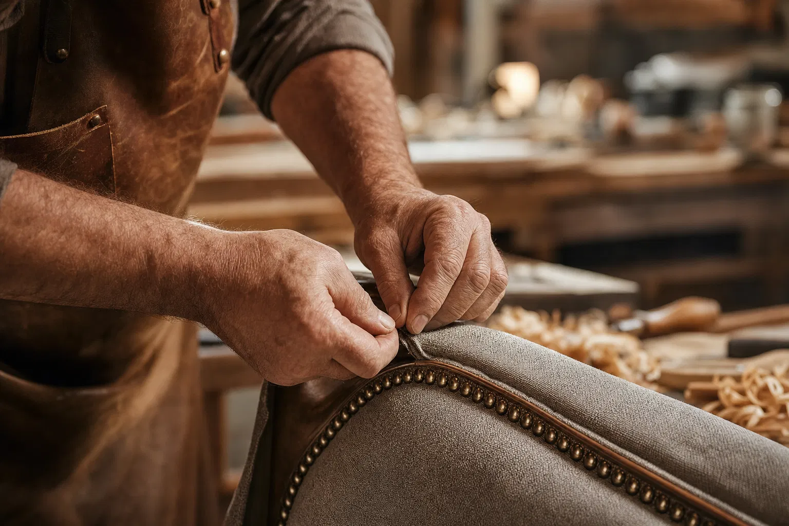 Furniture craftsmanship detail