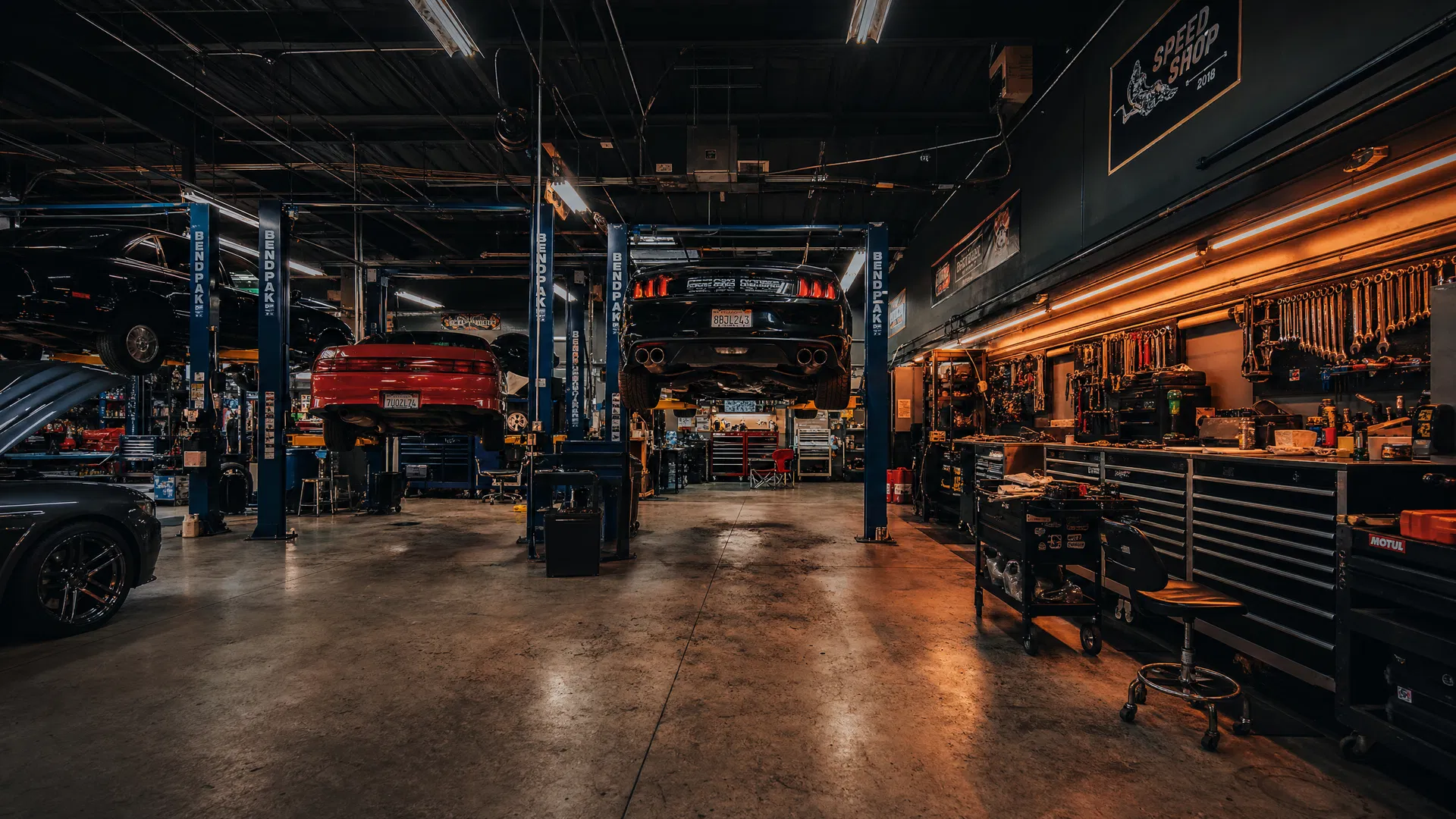 Garage interior