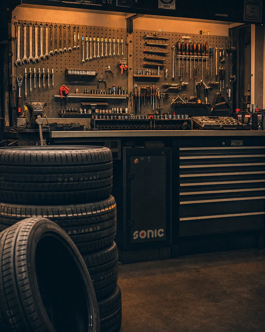 Expert mechanic at work