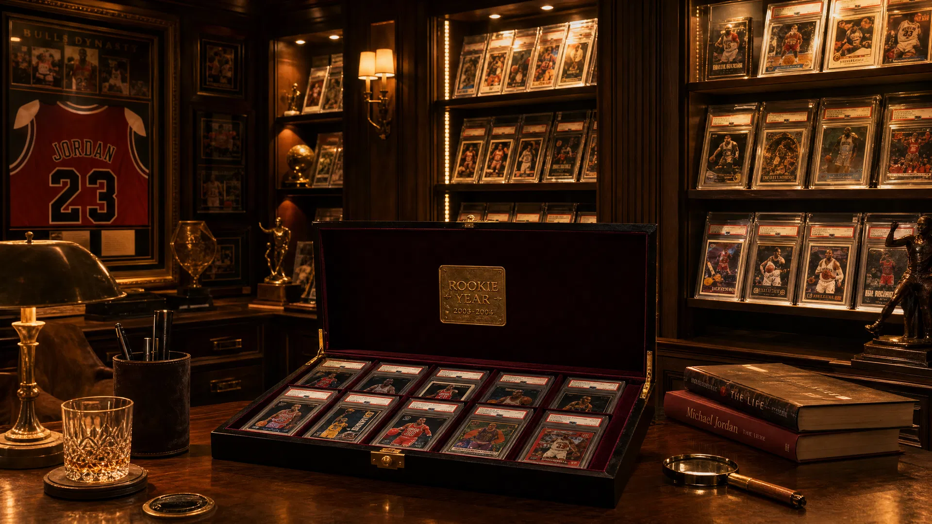 Mitchell Sports Cards collector vault
