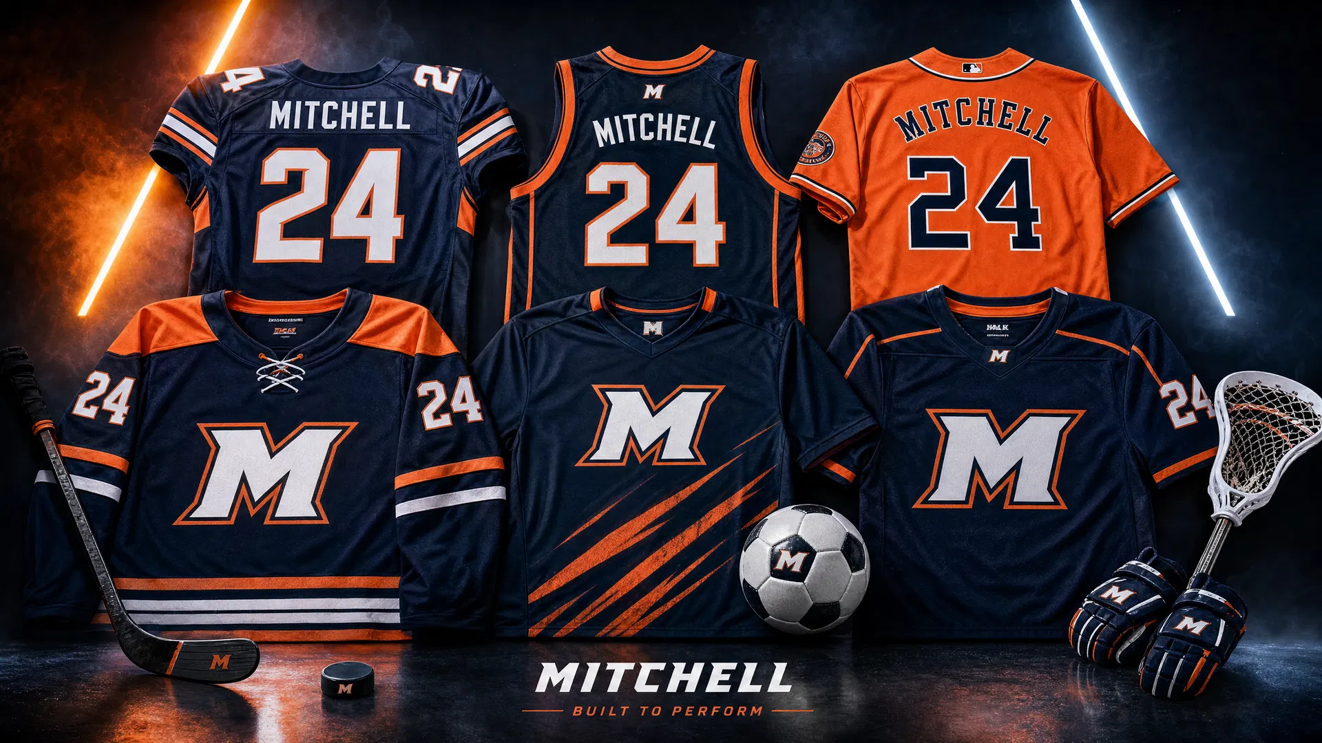 Mitchell Custom Jerseys