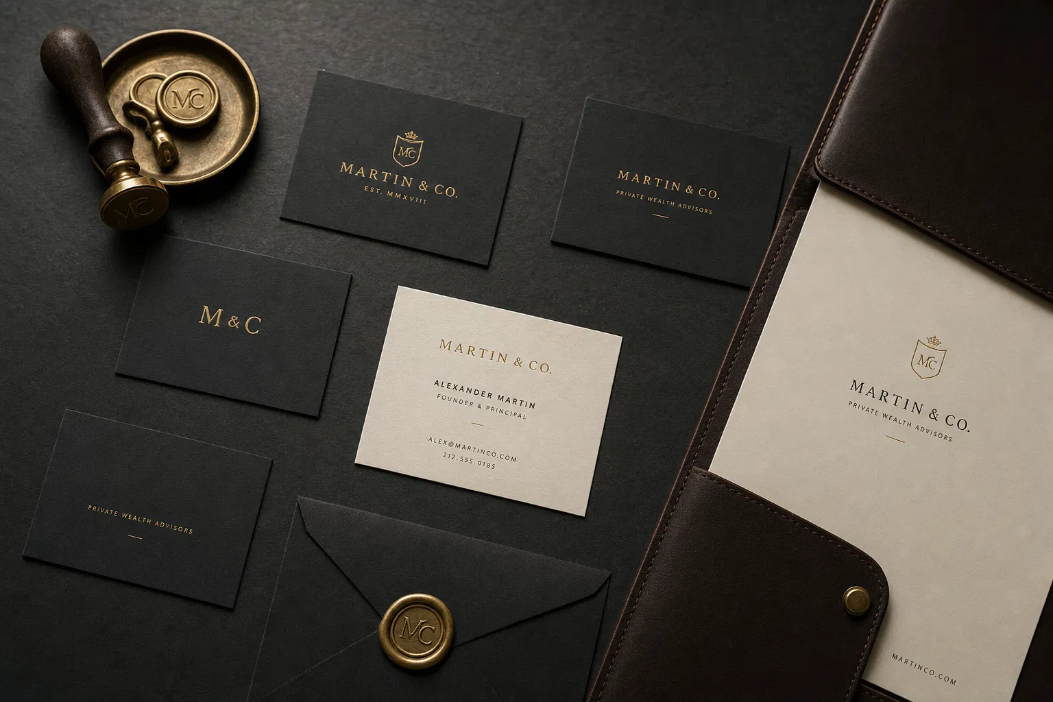 Brand identity materials
