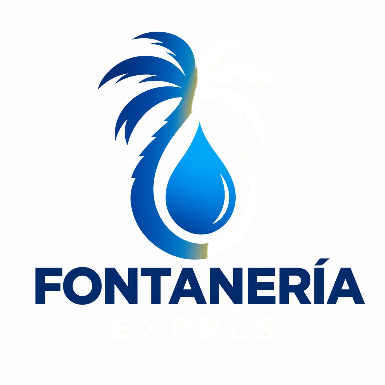 Fontanería Exprés Las Palmas — Logo palmera canaria
