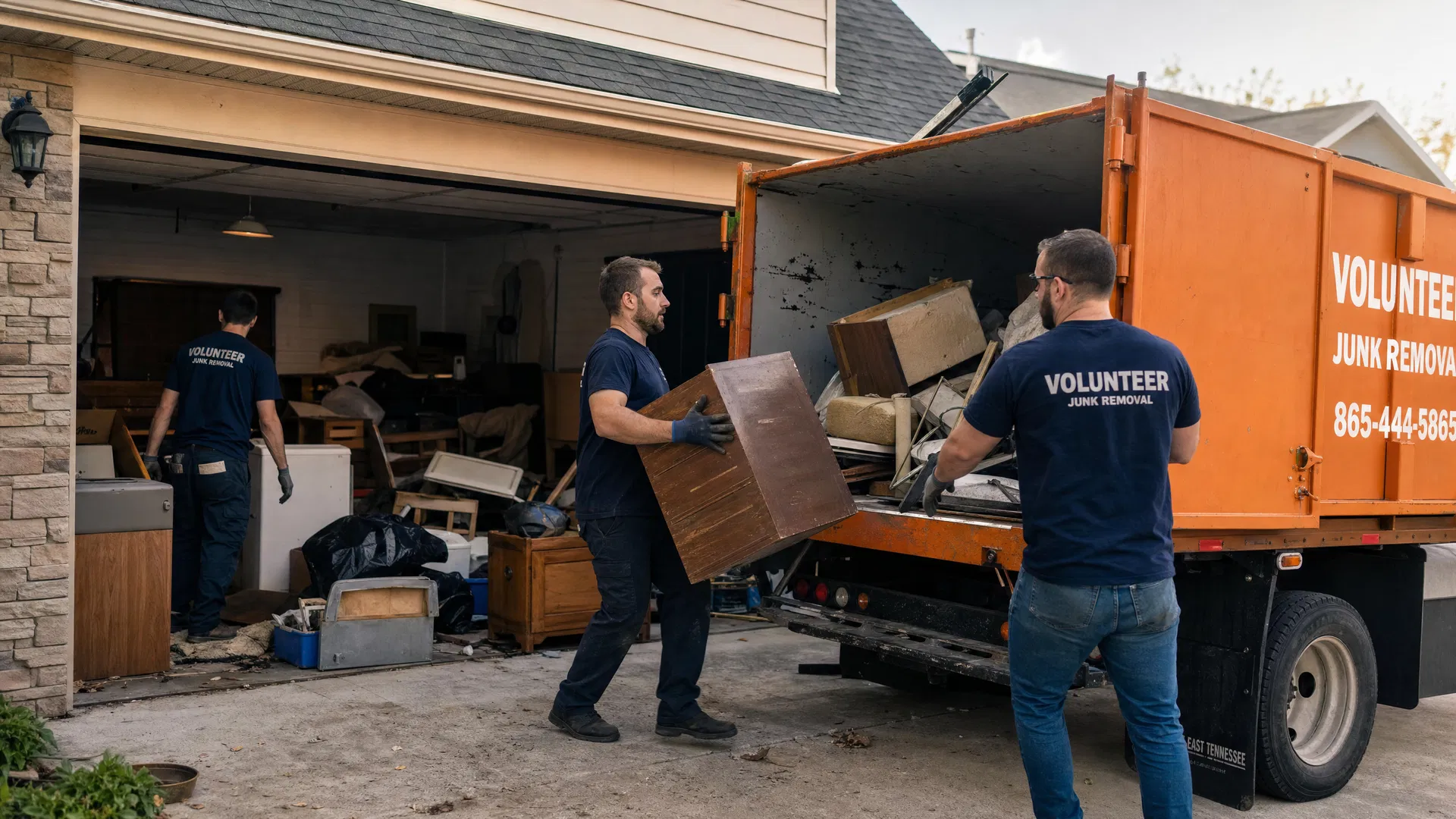 Professional junk removal service