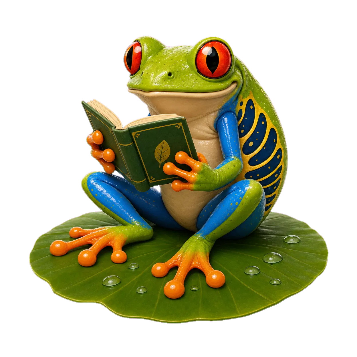 Ribbitly the frog - reading