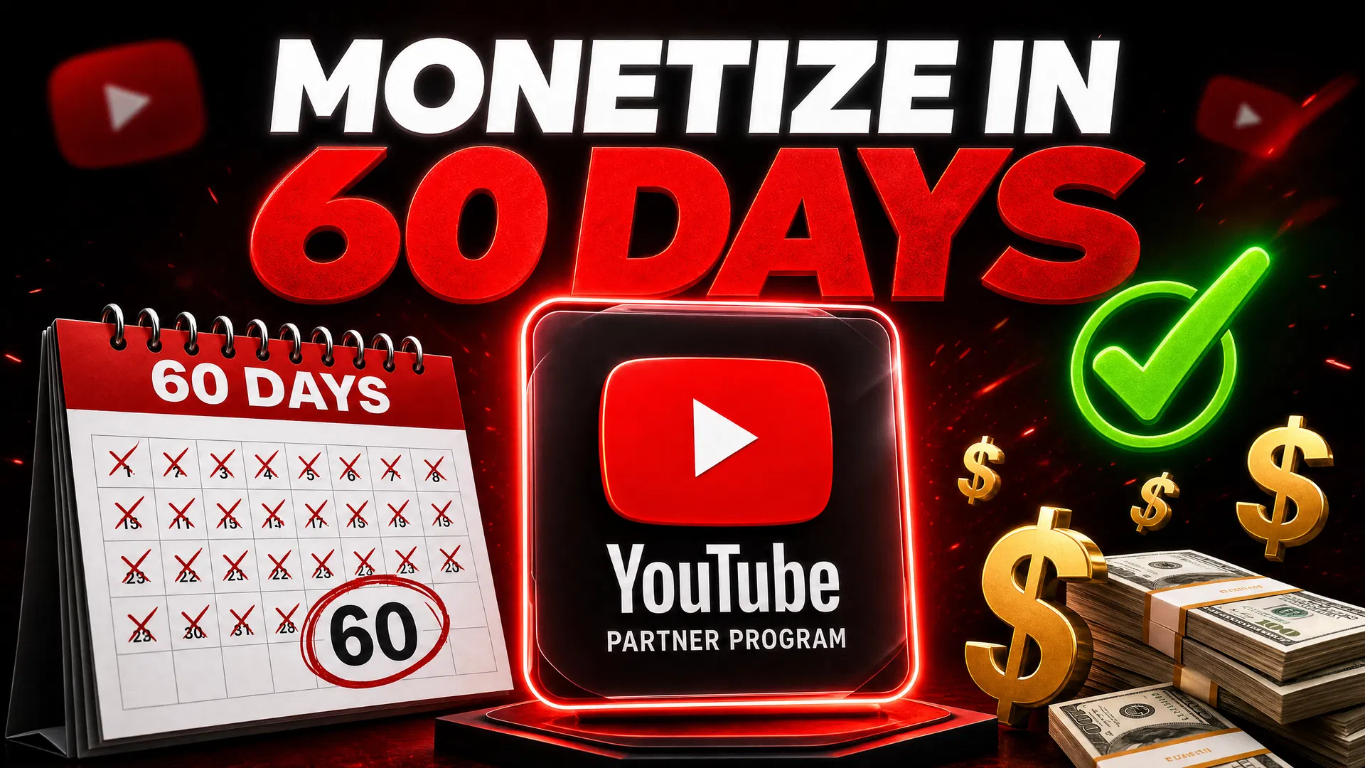 How to Monetize Your Channel in Under 60 Days