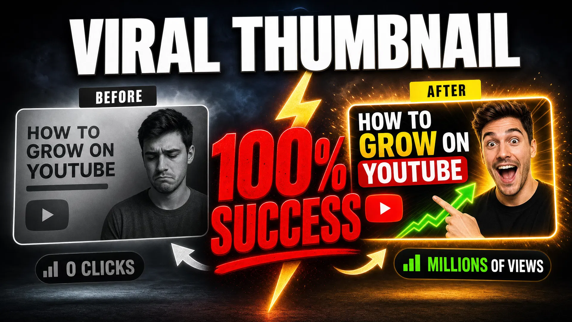 The Viral Thumbnail Formula (100% Success Rate)