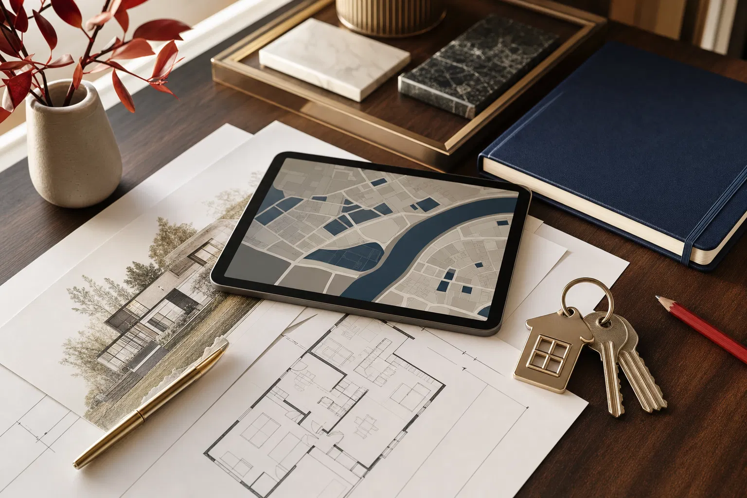 Real estate advisory materials and market planning
