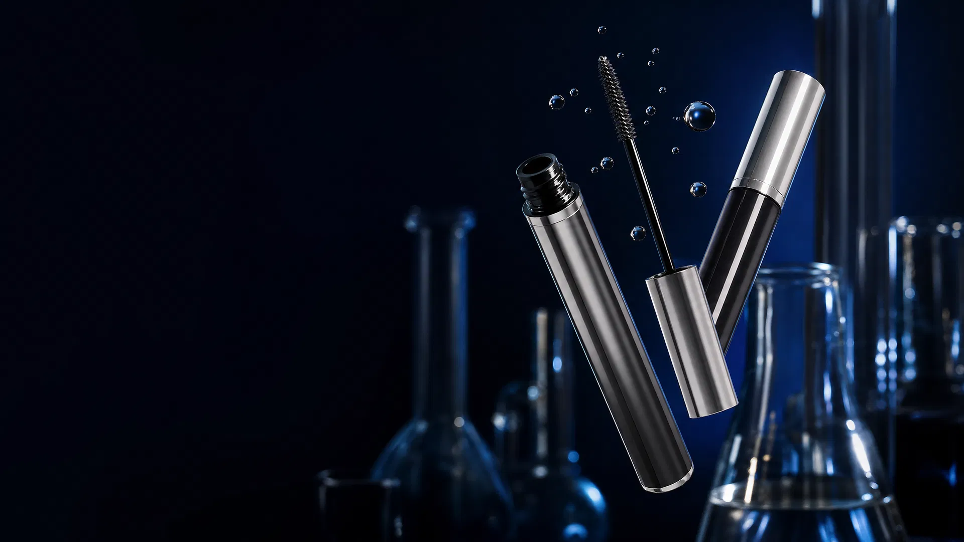Texture laboratoire bleu nuit Ompreve