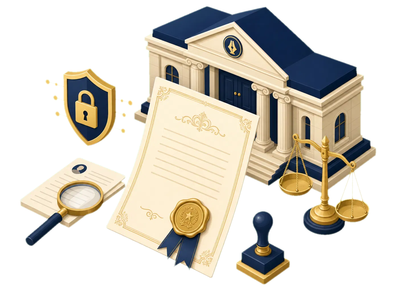 Cartório, documentos e segurança de dados