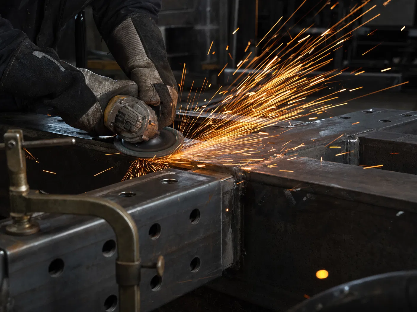 Metal fabrication detail