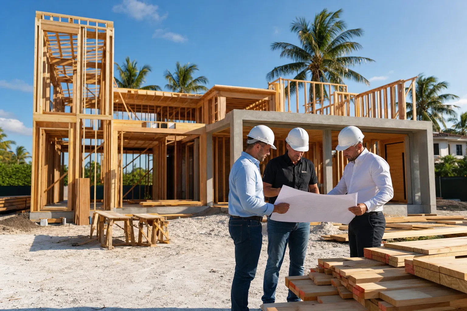 Construction loan financing in Miami Florida