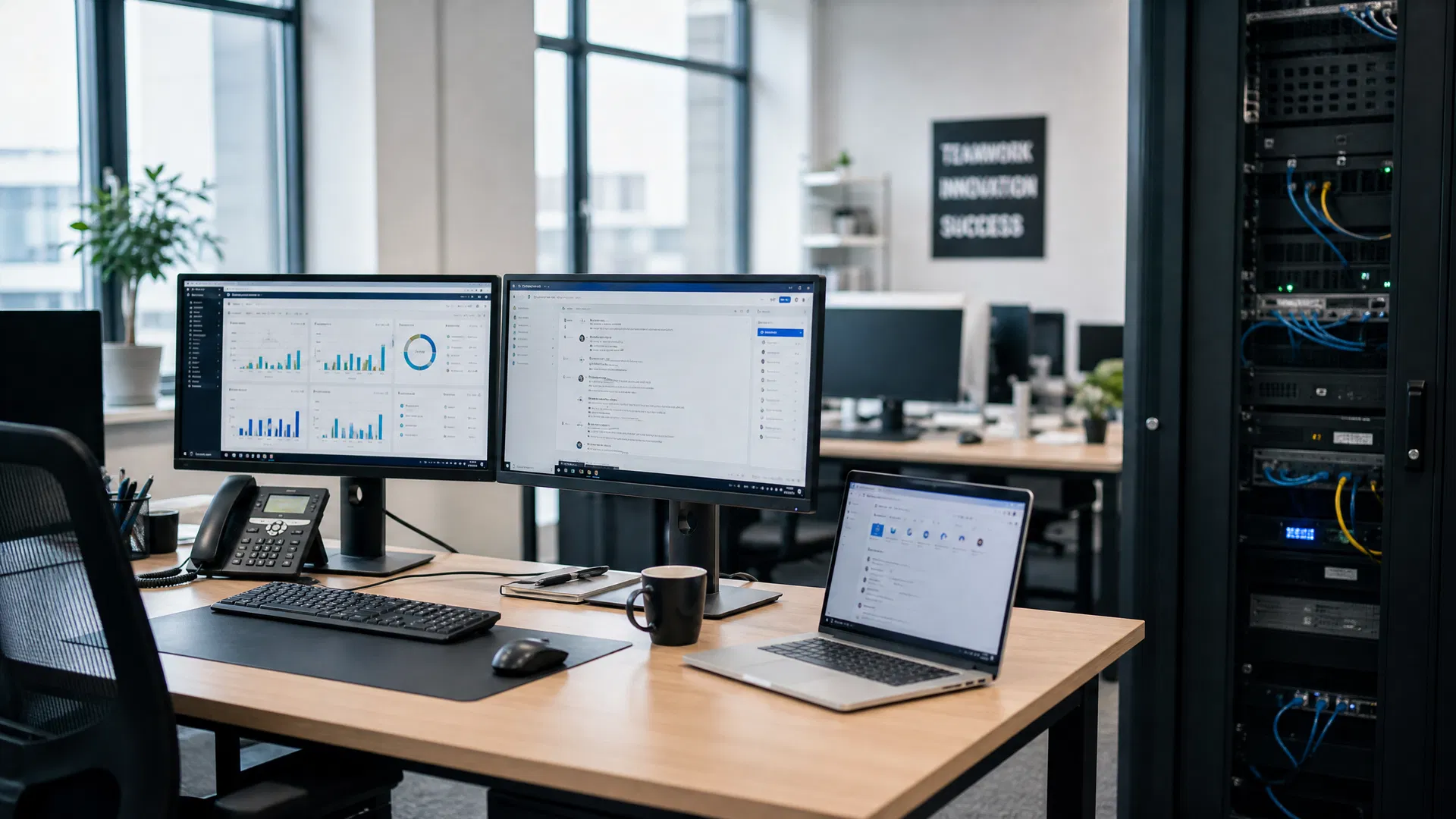 Modern Office Setup