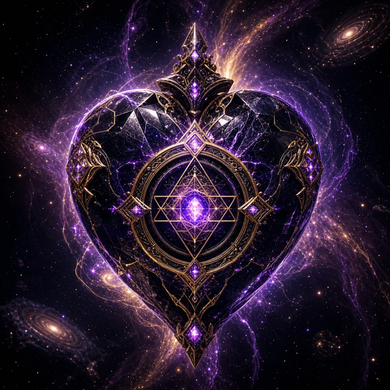 The Obsidian Heart - Cover