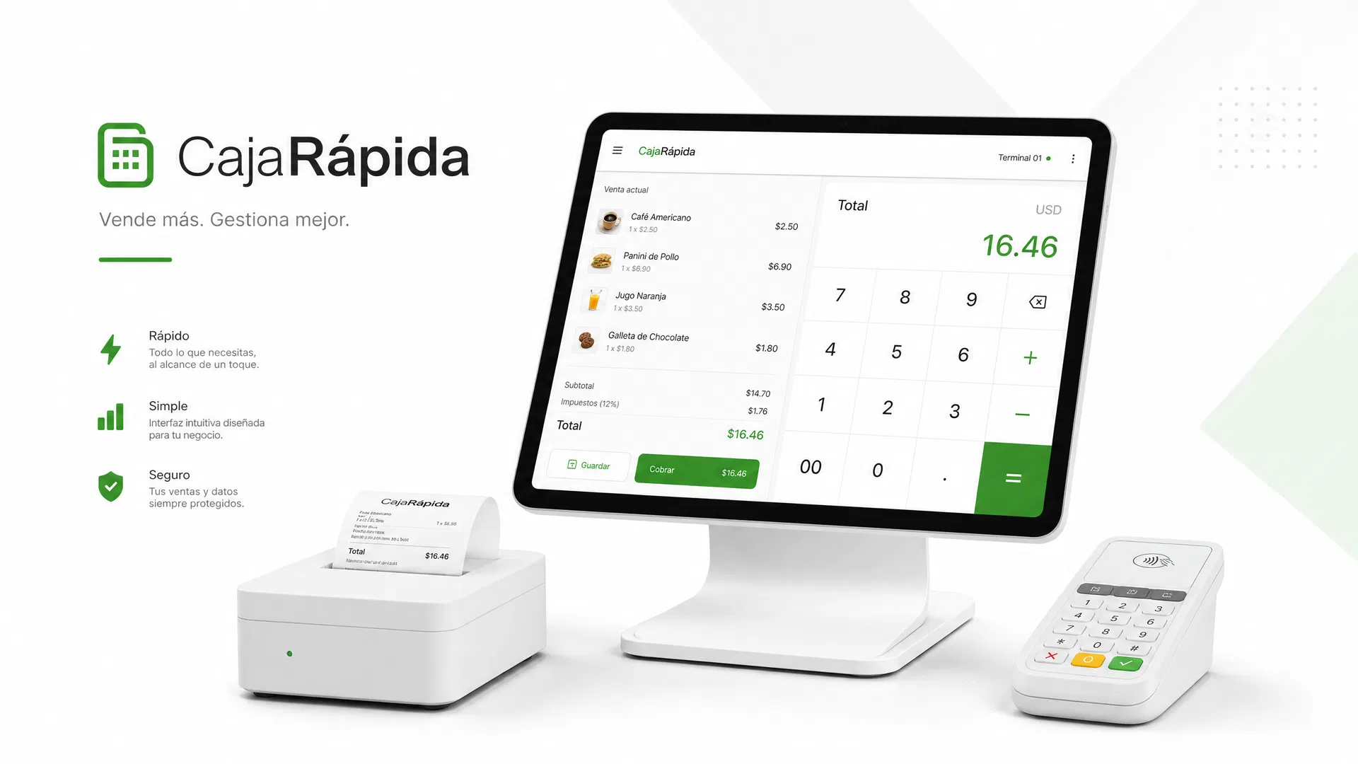 CajaRápida Interface