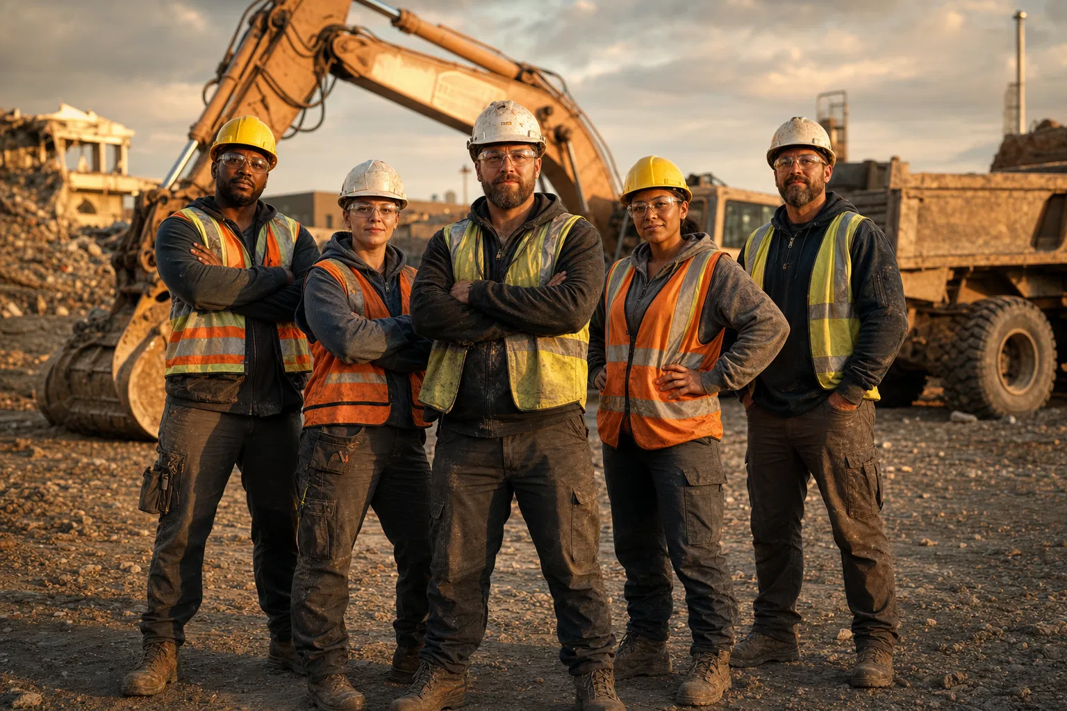 Parker's World Construction team