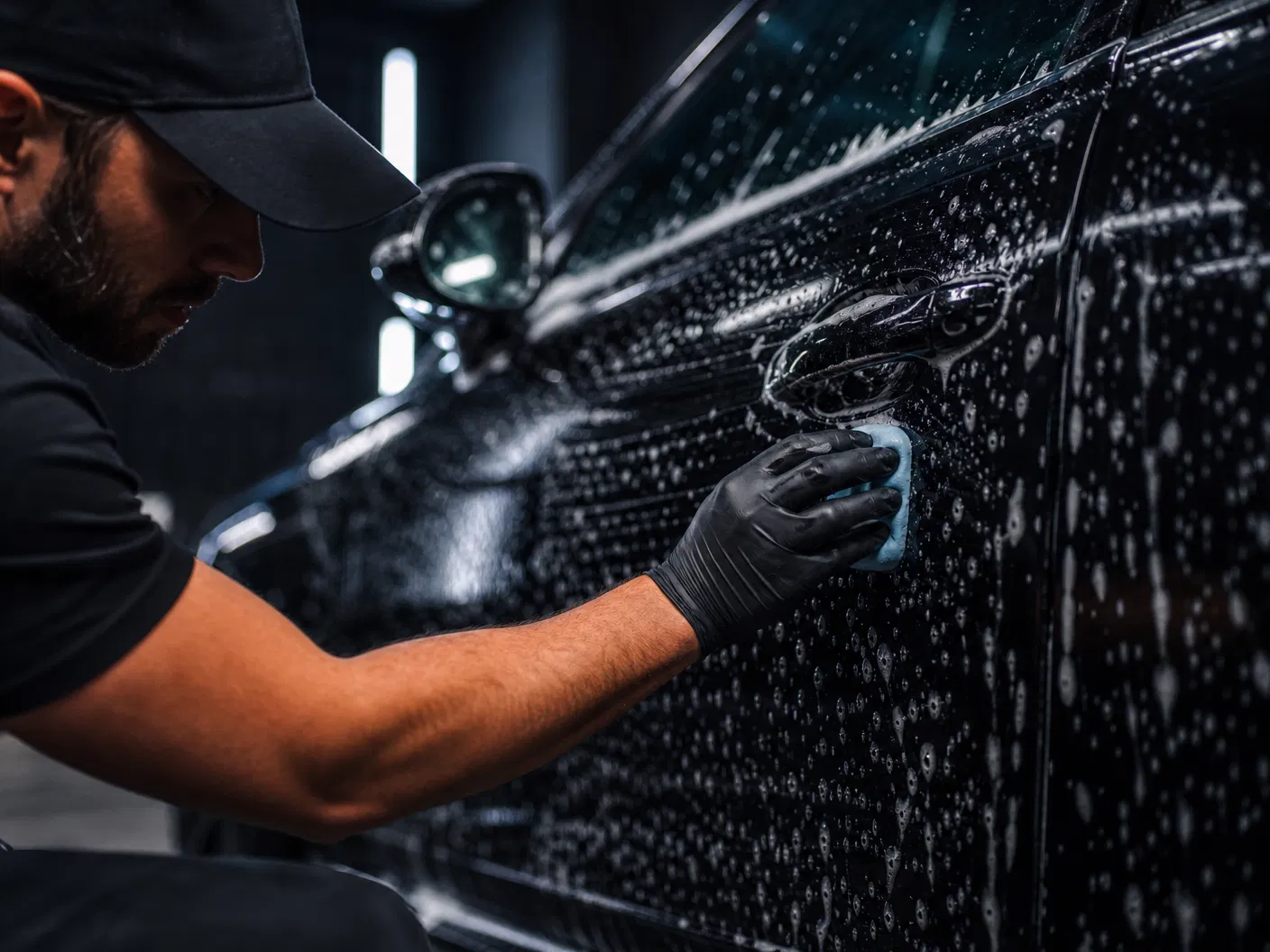 Professional exterior detailing