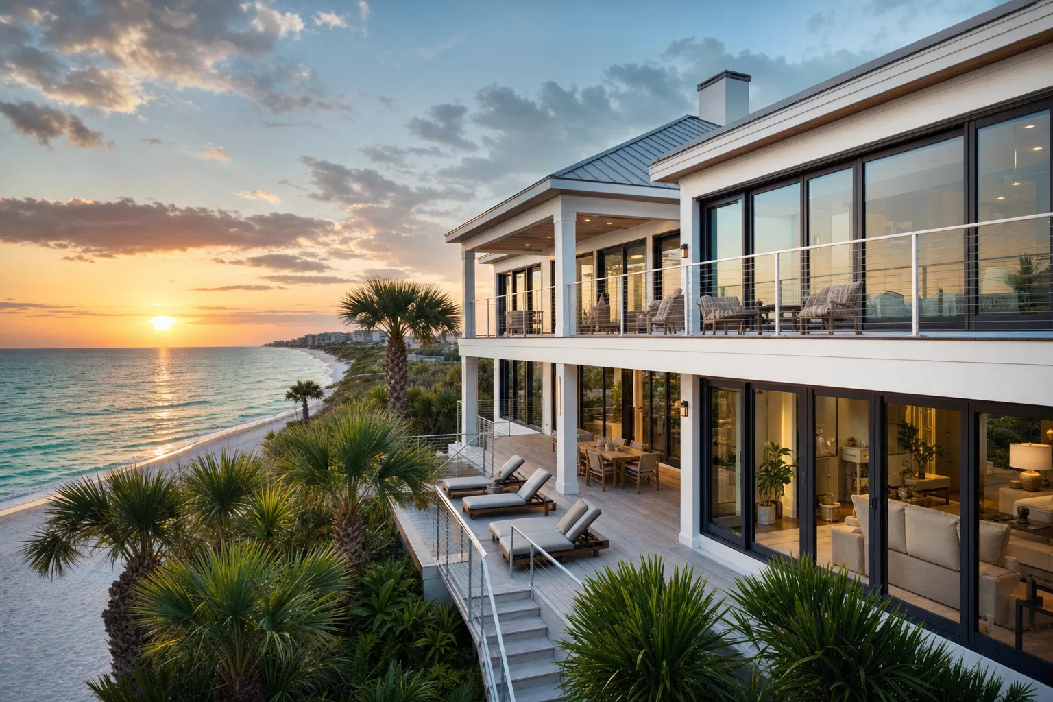 Luxury coastal property