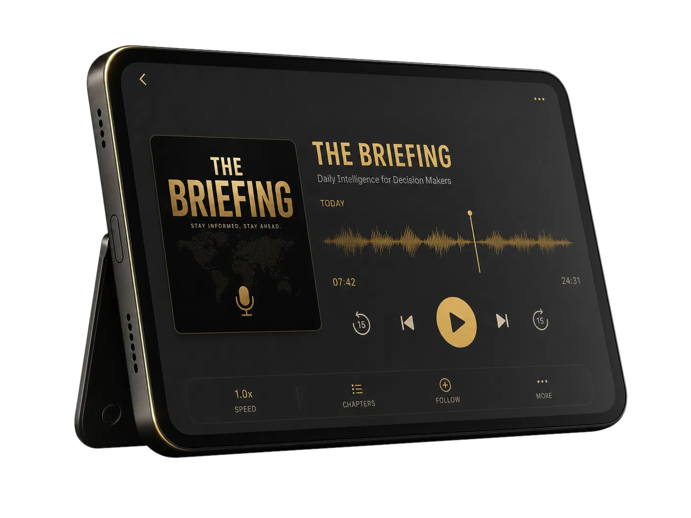 The Briefing audio