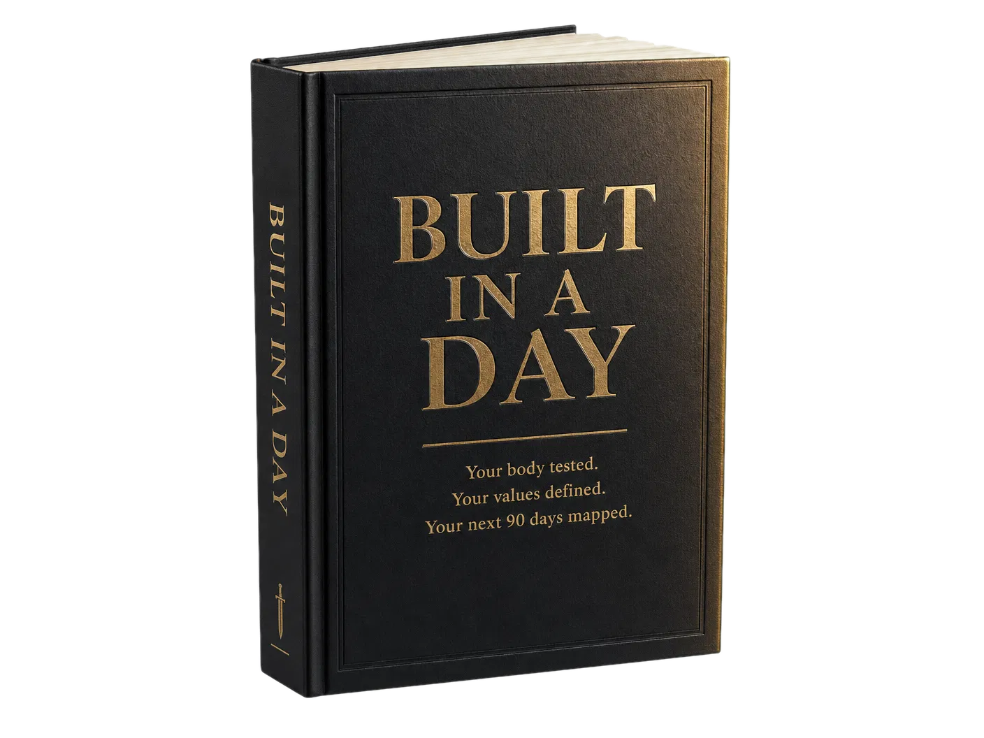 Built In A Day workbook