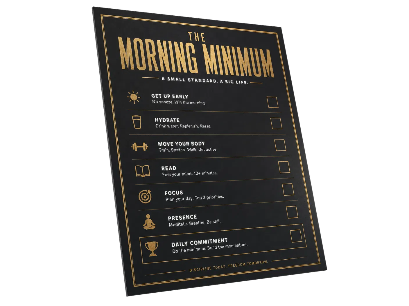 The Morning Minimum
